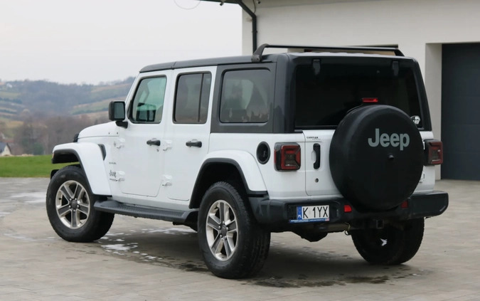 Jeep Wrangler cena 159000 przebieg: 61000, rok produkcji 2018 z Bochnia małe 211